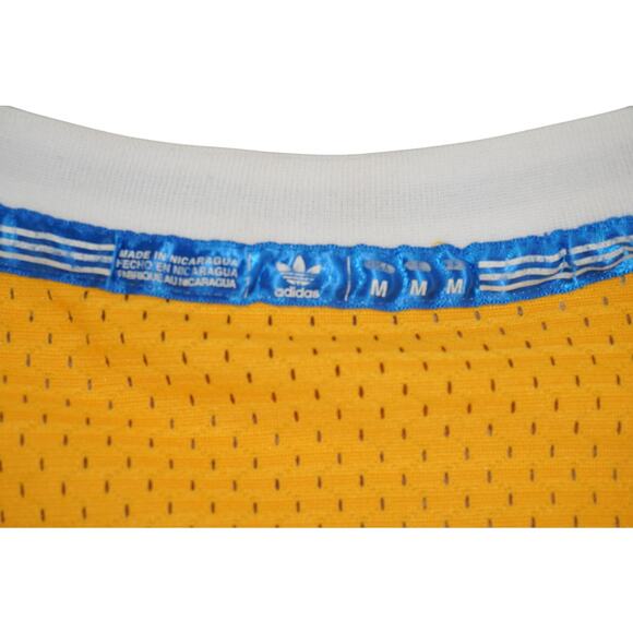 Adidas Lakers Magic Johnson 32 Jersey Length+2 Hardwood Classics Gold Medium - Picture 3 of 8